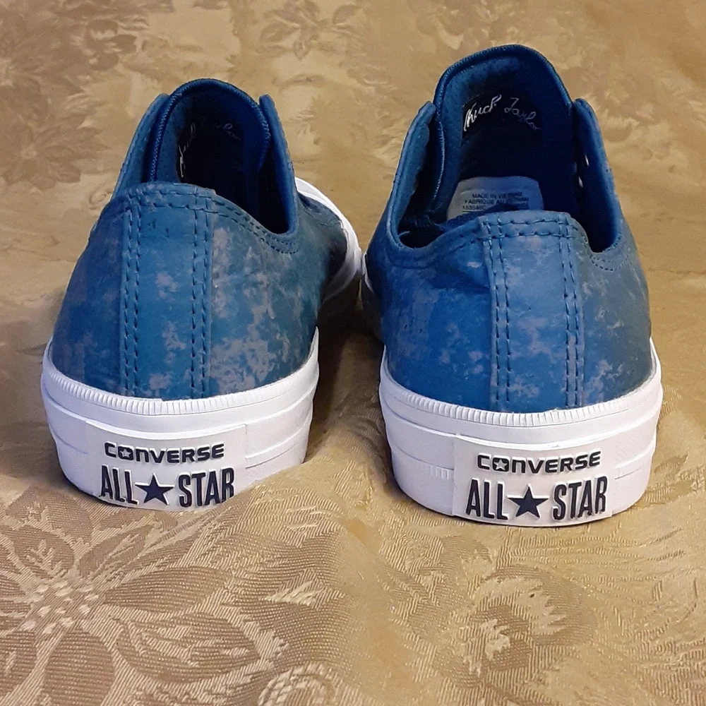 CONVERSE All  Star Ocean Blue With LUNARLON Men's 7.0 Women's 9.0 LIKE NEW - Picture 4 of 16